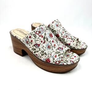Life Stride Paradise Sandal Floral Platform Clogs 7